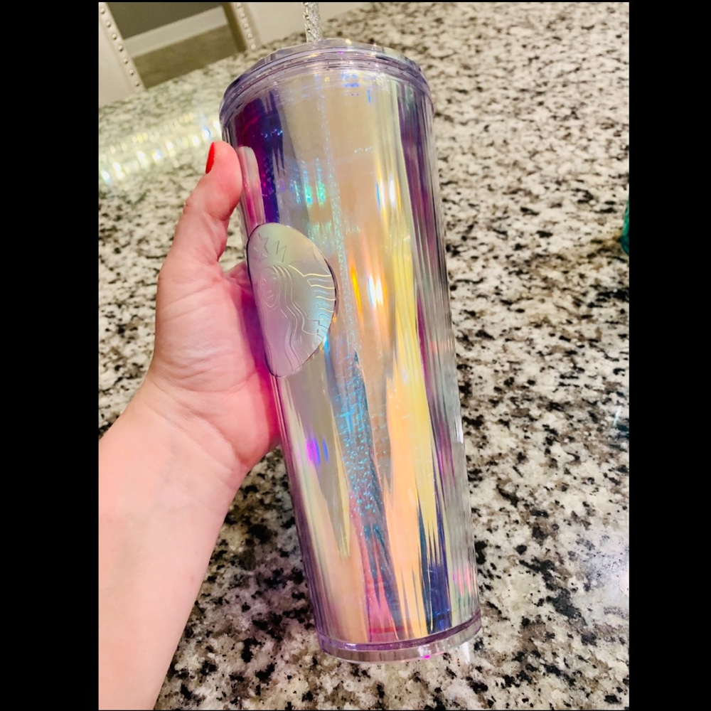 New summer Starbucks Iridescent Tumbler - Picture 3 of 3